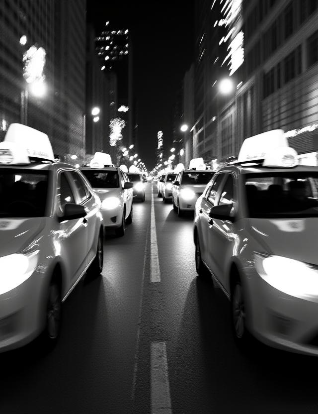 Black and white street photography NYC