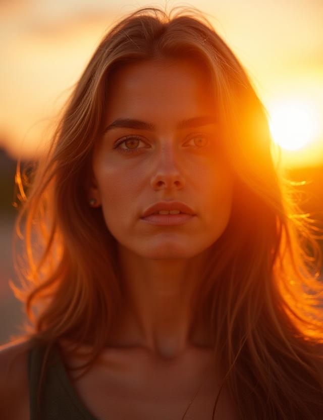 Cinematic student portrait photography